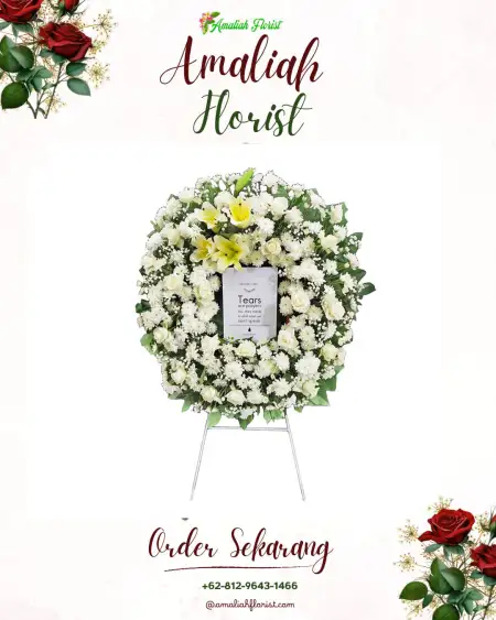 Krans Bunga Duka Pematang Kasih